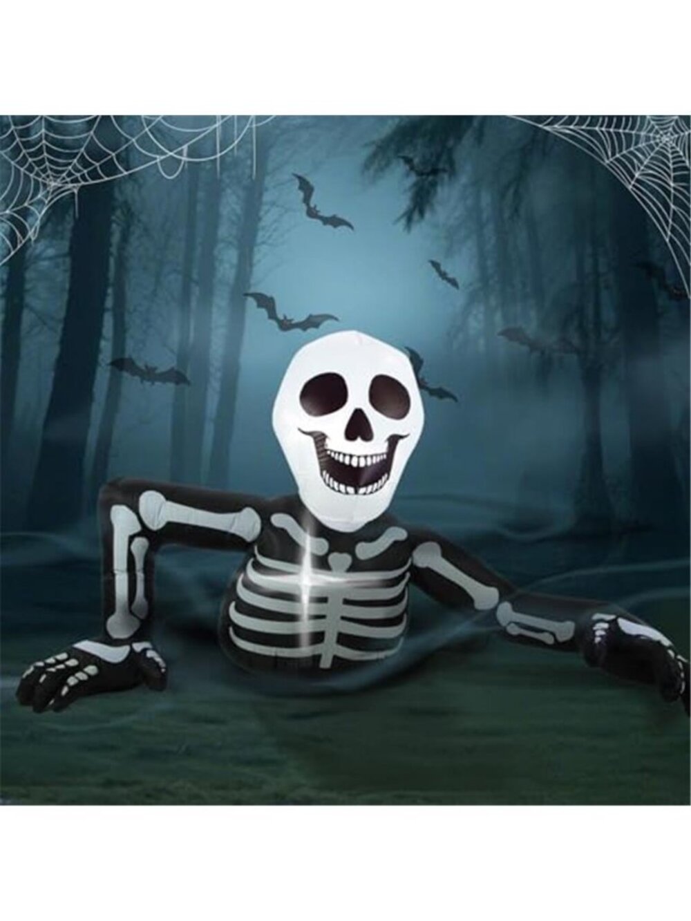 7.5ft Halloween Inflatables Skeleton Outdoor Decorations Blowup Yard Decor